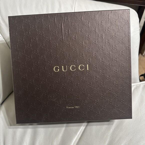 Authentic GUCCI Off White Leather Raffia Jute Wedge Heel Slingback Sandals Sz 39 - Picture 6 of 13